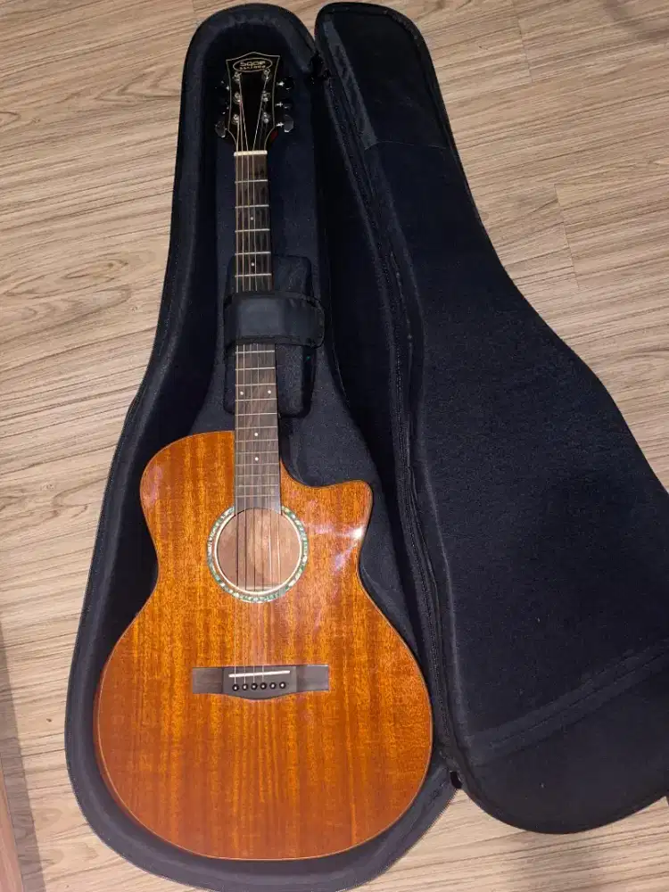 Jual cepet SQOE SQ 39SS + Gigbag just in case tebel