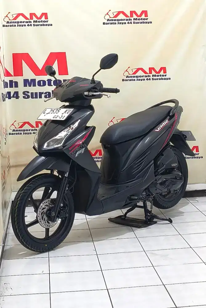 Honda Vario 110 Fi Led Tahun 2016 Hitam Doff