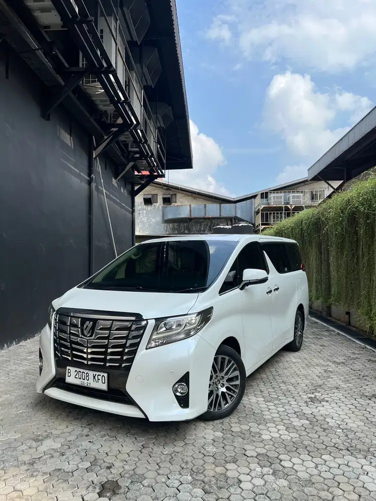 Toyota Alphard 2016 Bensin