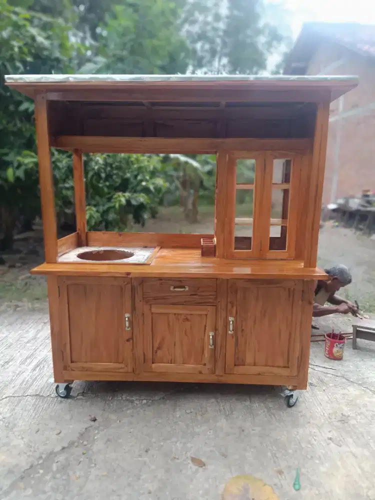Gerobak bakso atau gerobak soto