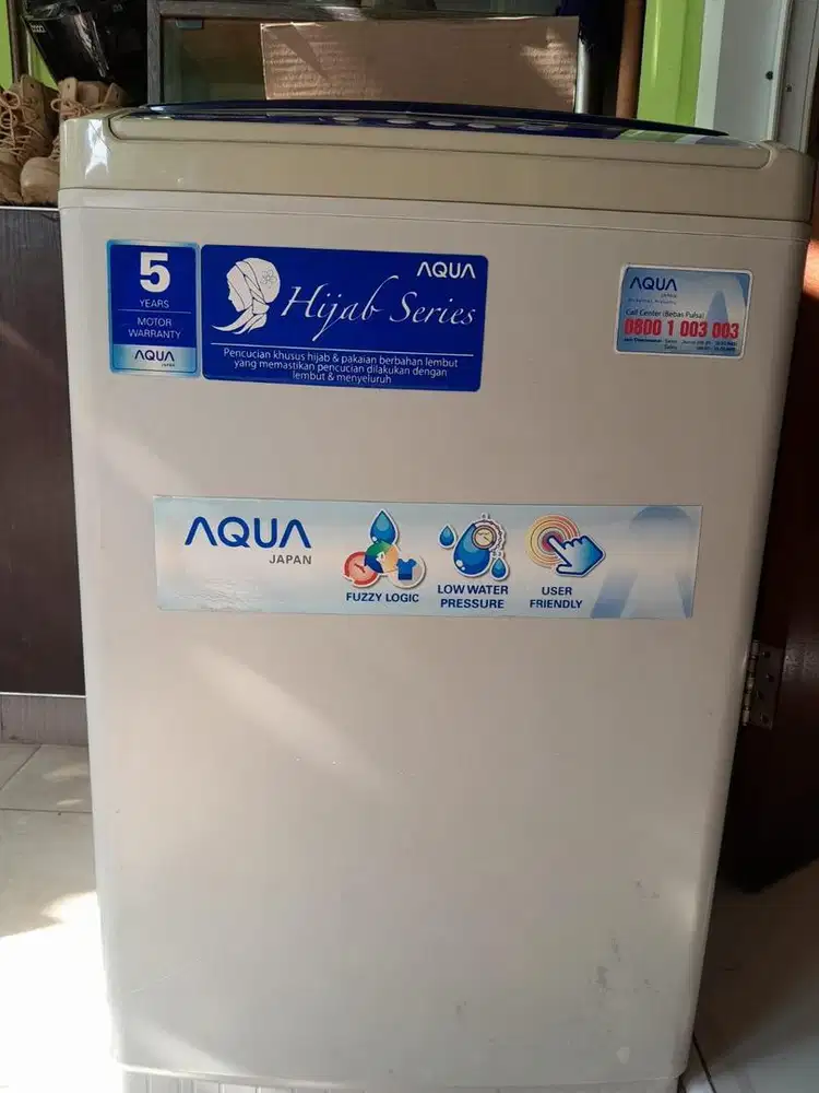 Mesin Cuci merk AQUA  1 Tabung kapasitas 7kg