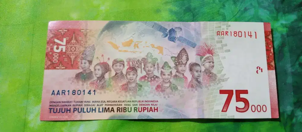 Uang Rupiah 75.000