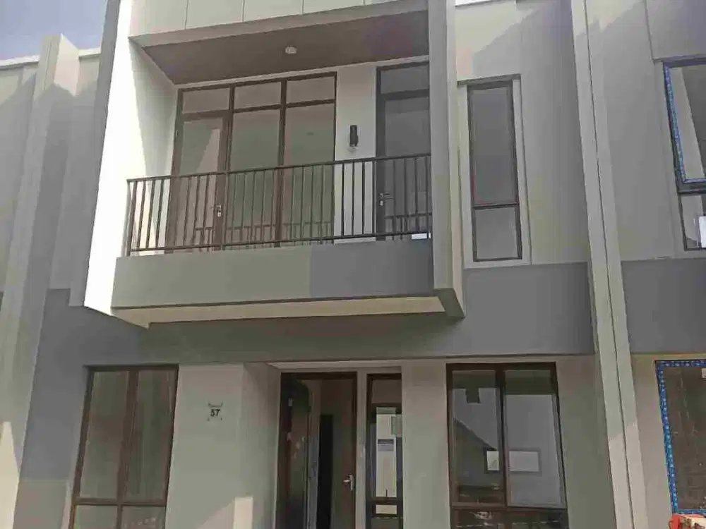 Disewakan rumah baru siap huni cluster gardenia paramount petals