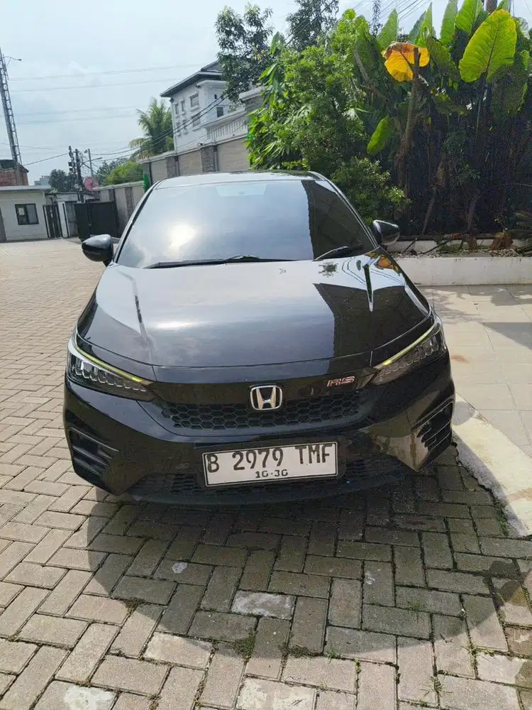 Honda City HB RS 2021 AT Hitam | KM 40rb Asli | Super Terawat