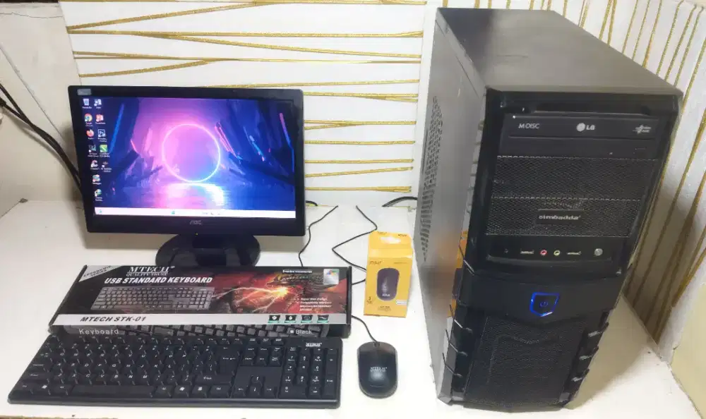 PC Komputer Fullset Core i7/ Ram 12Gb/ VGA 1Gb/ HDD 500Gb/ Monitor