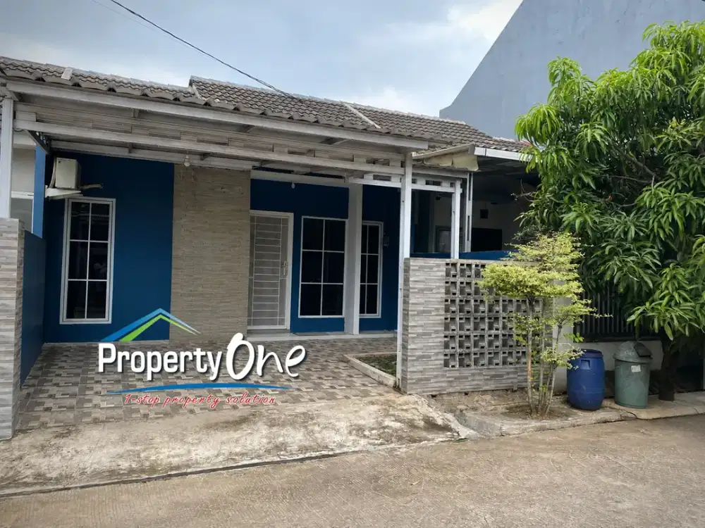 Jual Rumah 1 Lantai Siap Huni Lokasi Strategis Di Bukit Serpong Indah Dekat Akses KRL Rawa Buntu, Tol BSD, ±15–20 Menit Ke Kawasan BSD
