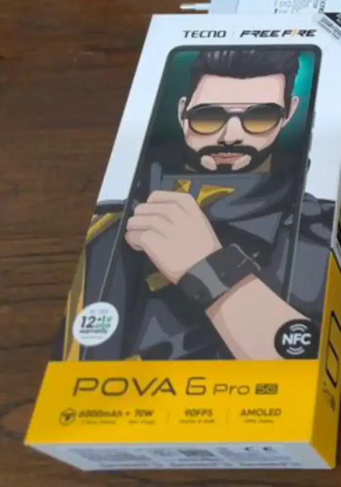 Tecno pova 6 pro 5G 8/256 Fullset nego