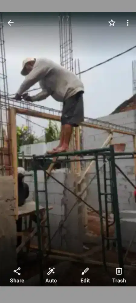 Tukang bangunan tukang borongan berpengalaman