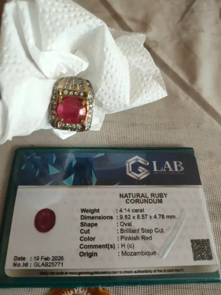 Natural Ruby Corundum