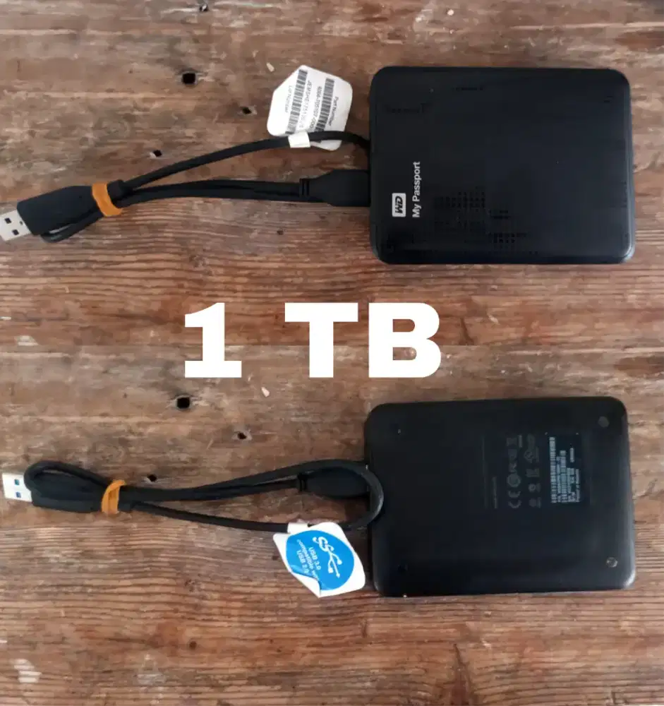 Jual Hardisk WD My Passport 1 TB (normal)
