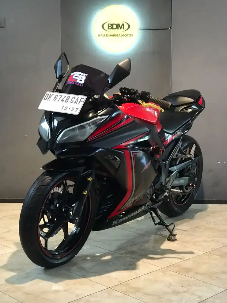 KAWASAKI NINJA 250 CC TAHUN 2015 PAJAK HIDUP SURAT LENGKAP