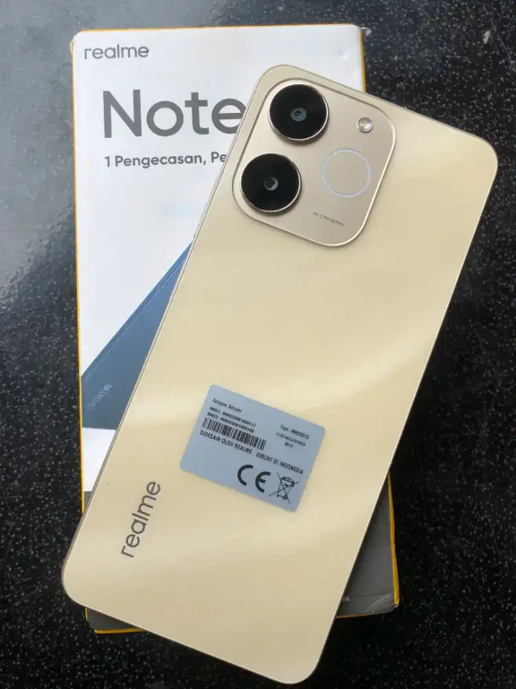 Realme note 70 fullset