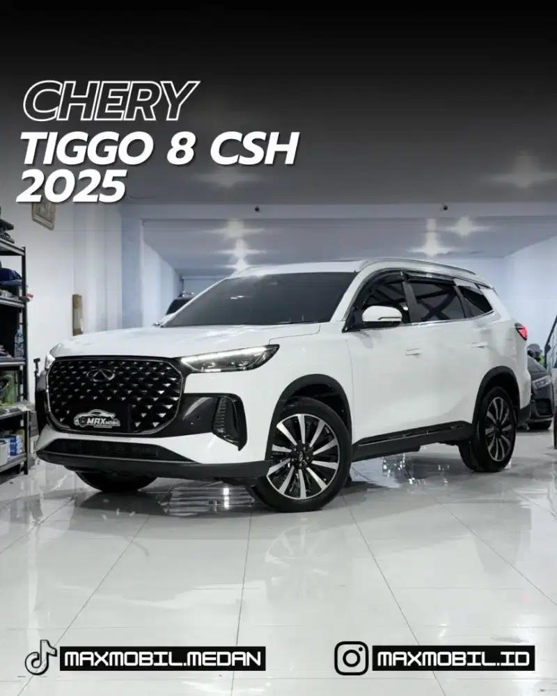 [ODO 8RB‼️] CHERY TIGGO 8 CSH PREMIUM 2025 Pemakaian 2026