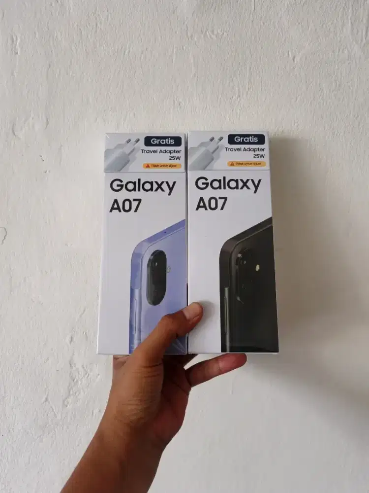 Fast respon WA Samsung Galaxy A07 4/64 Garansi resmi SEIN 1thn