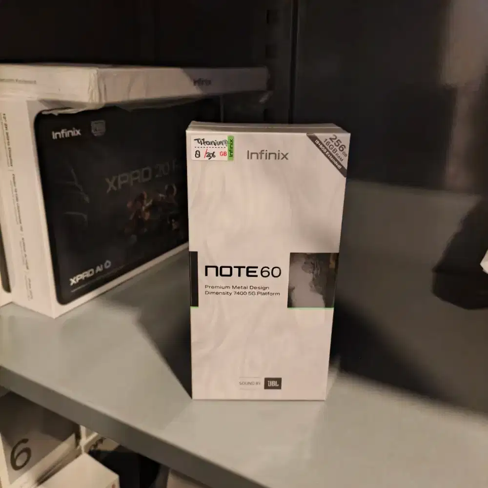 Infinix Note 60 New Ram 8+8/256 Promo