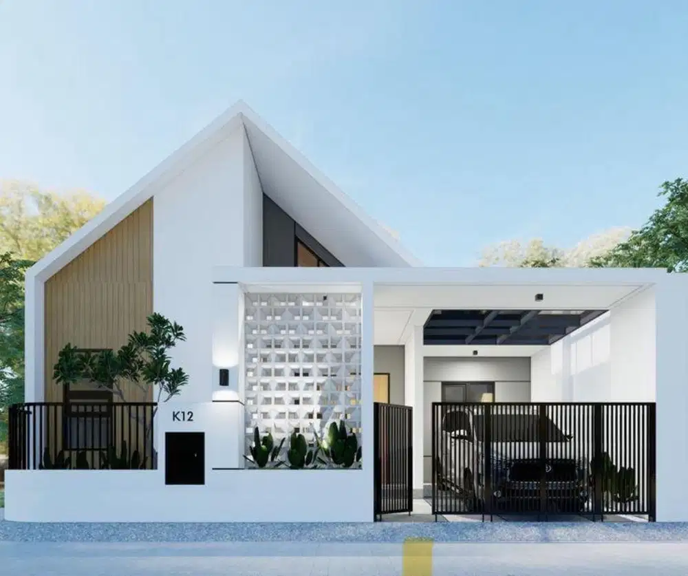 Dijual rumah finishing sedang berjalan