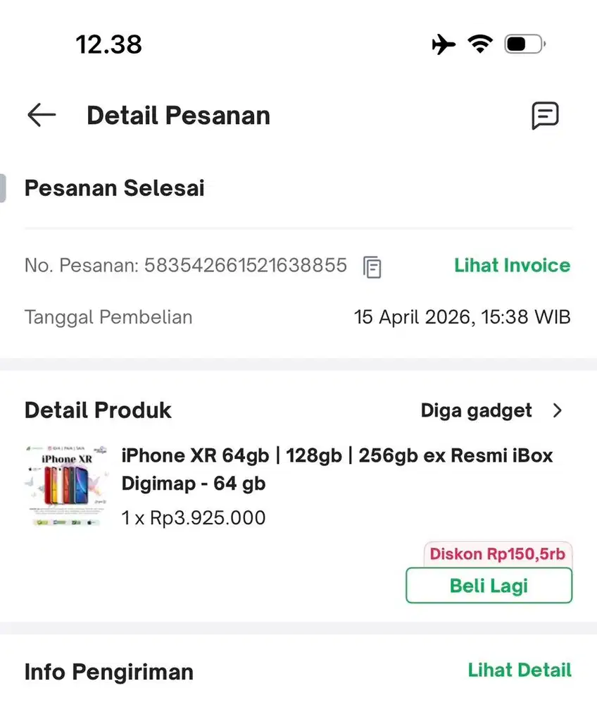 Iphone xr 64gb ibox