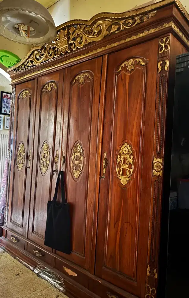 NEGO Kamar Set Kayu Jati Mewah siapa cepat dia dapat