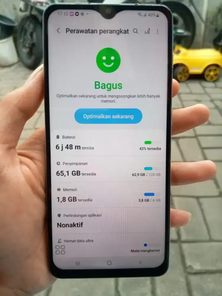 Jual hp samsung A31 no minus