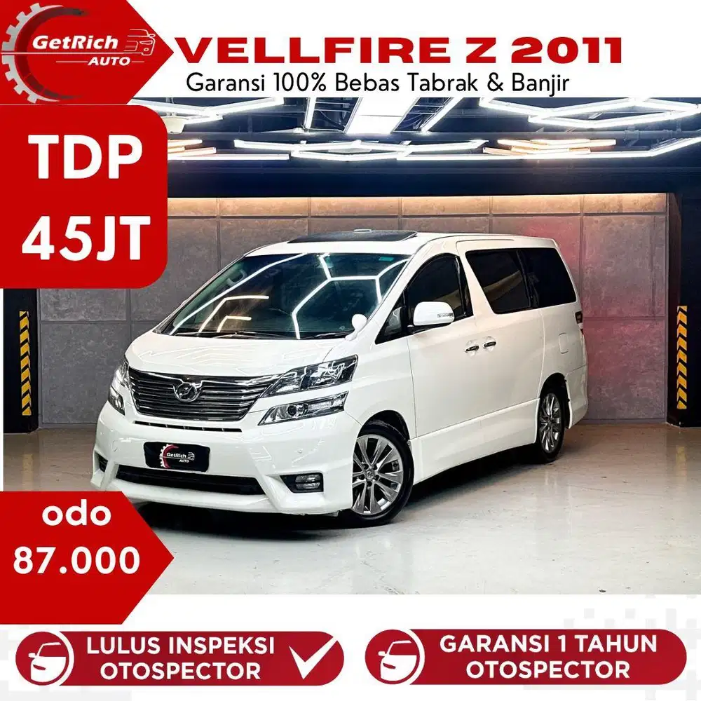 Toyota Villfire Z 2011 Putih