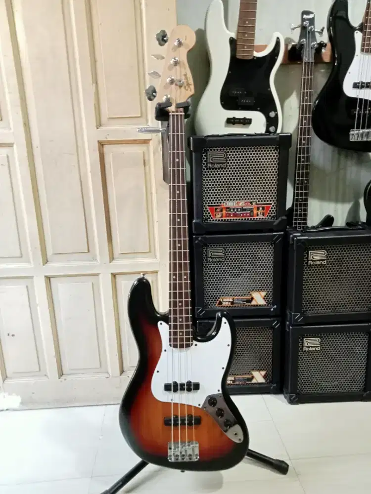 Squier jazz Bass aftinyti Indonesia original