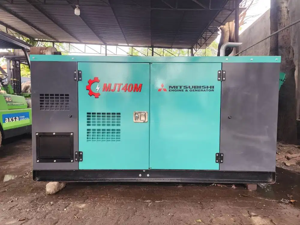 Genset Mitsubishi 40 kva silent murah bos