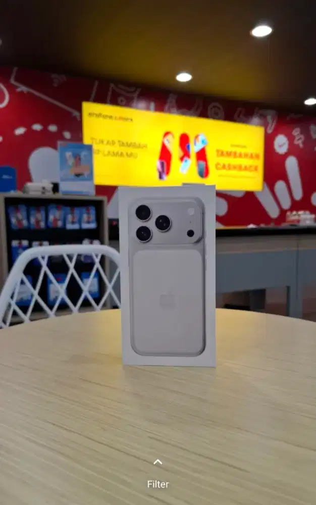 IPHONE 17 PRO SILVER WARNA LANGKA READY YOK PROMO CICILAN LOH 0%