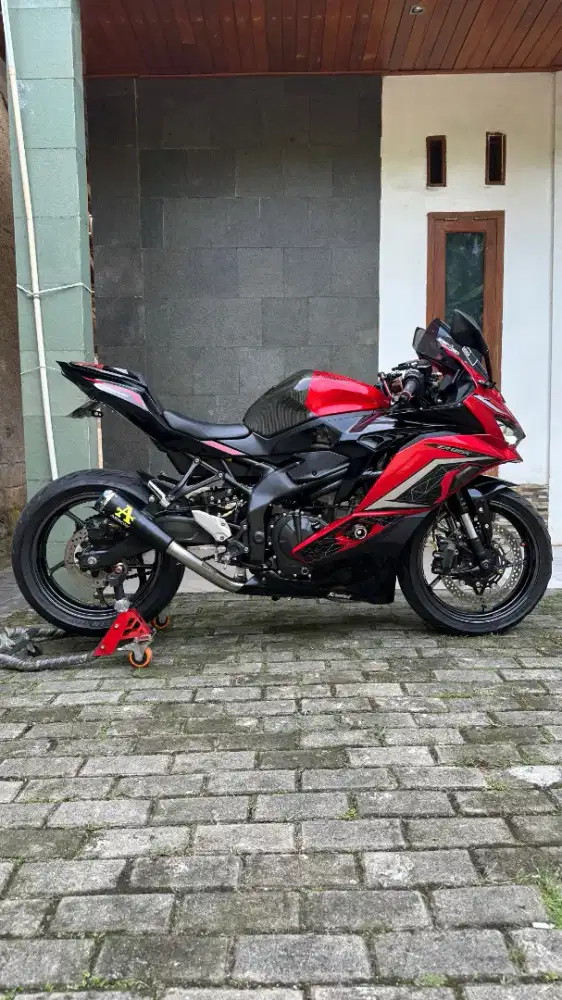 ZX25R ABS 2023 TFT persimmon red istimewa no minus ZX NINJA