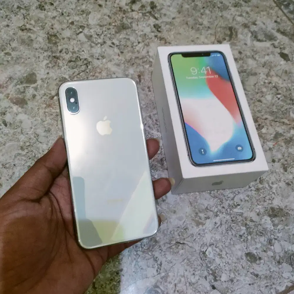 iphone x 64 Ibox Lengkap
