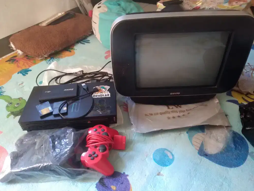 Jual ps2 dan tv