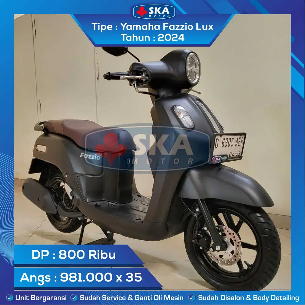 Yamaha Fazzio Lux Tahun 2024