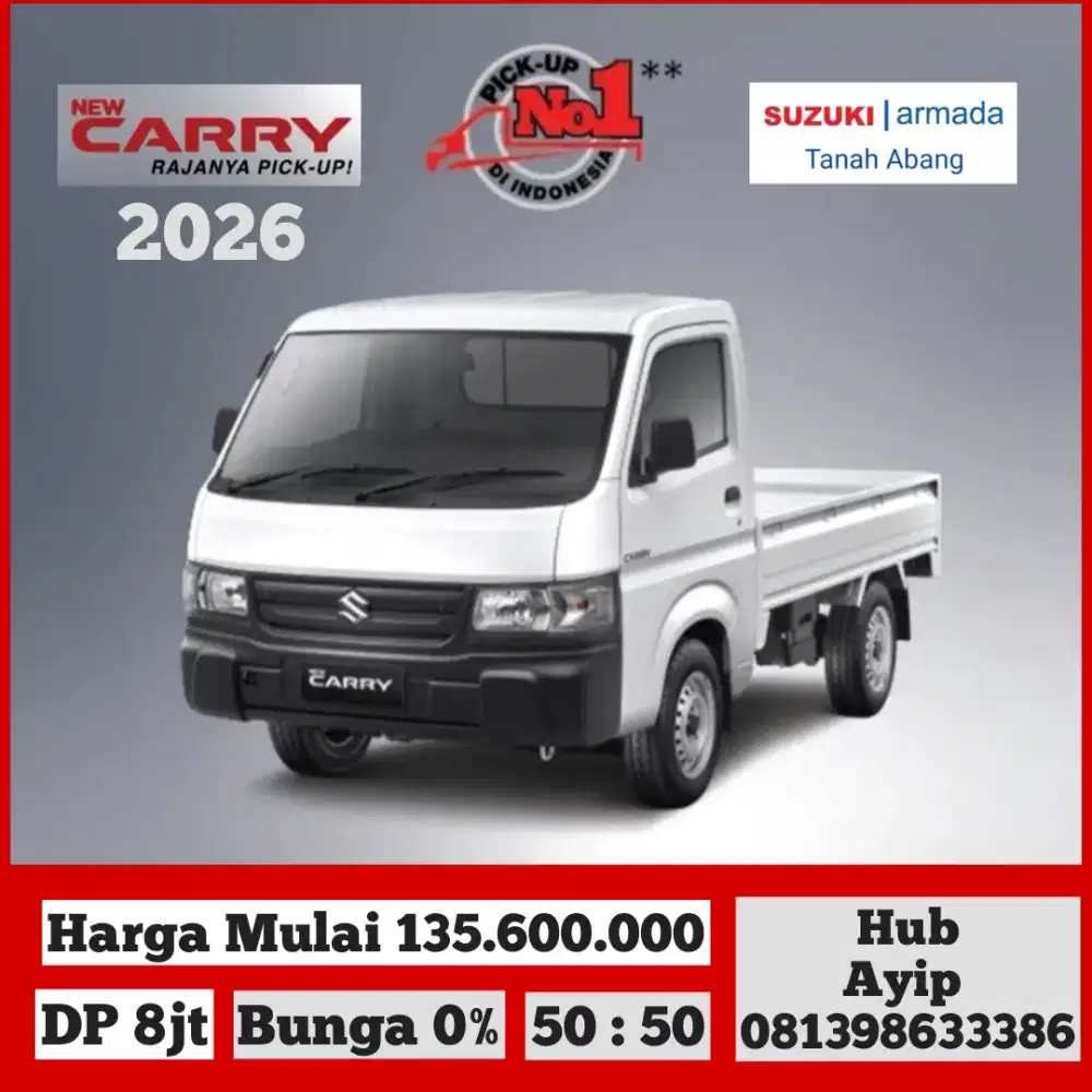Carry PU Harga mulai 135jtan, DP mulai 8jtan
