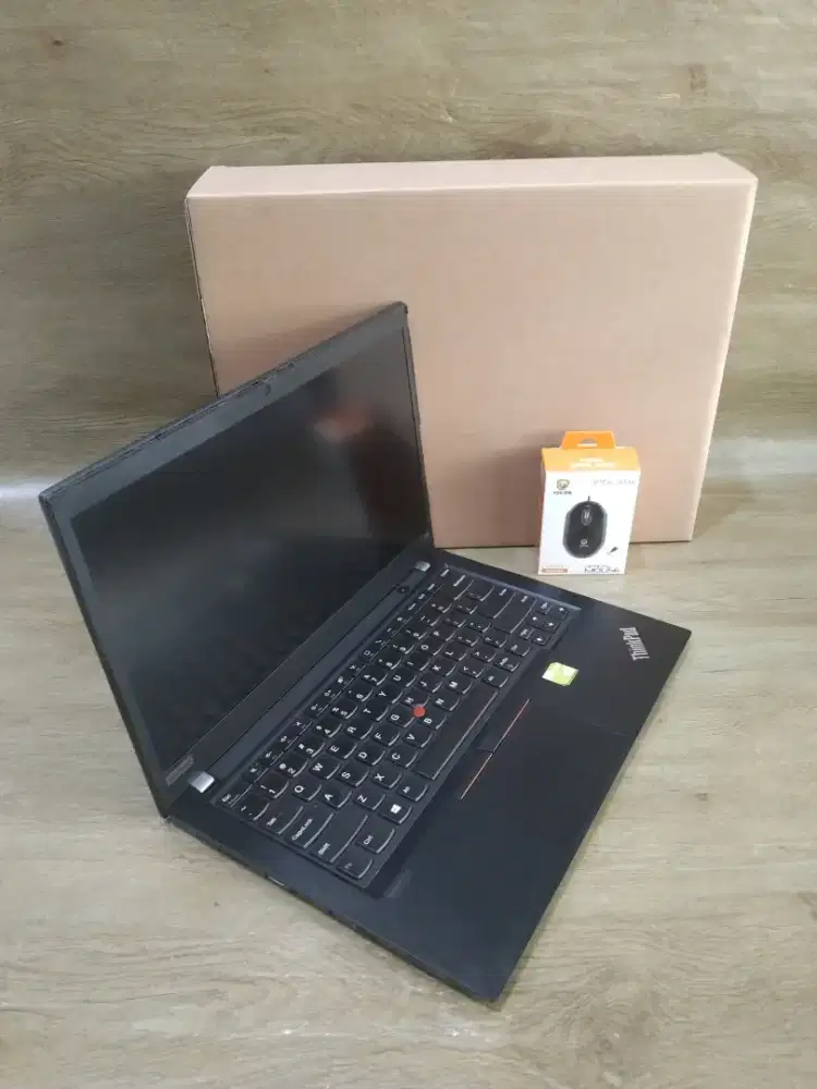Laptop Gaming Lenovo Thinkpad Slim Dual VGA Ram 12GB Bonus Mouse Baru,
