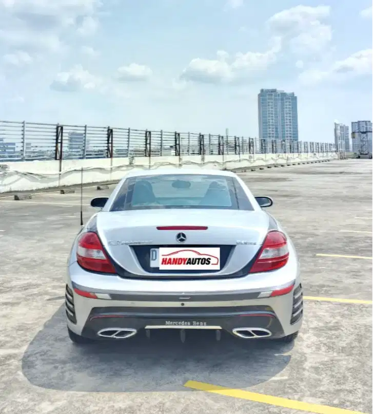 Mercedes Benz SLK200 Cabriolet Tahun 2004 Automatic Abu-abu Metalik