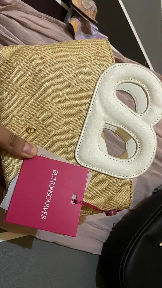 tas button scarves ori