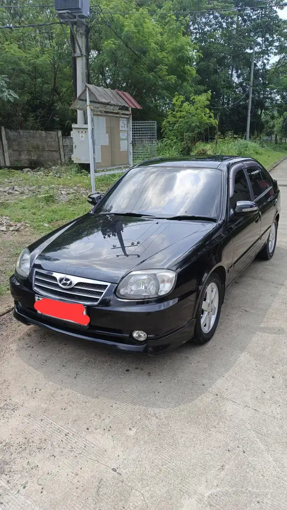 Hyundai Avega GX 2012 AT Matic Hitam rawatan