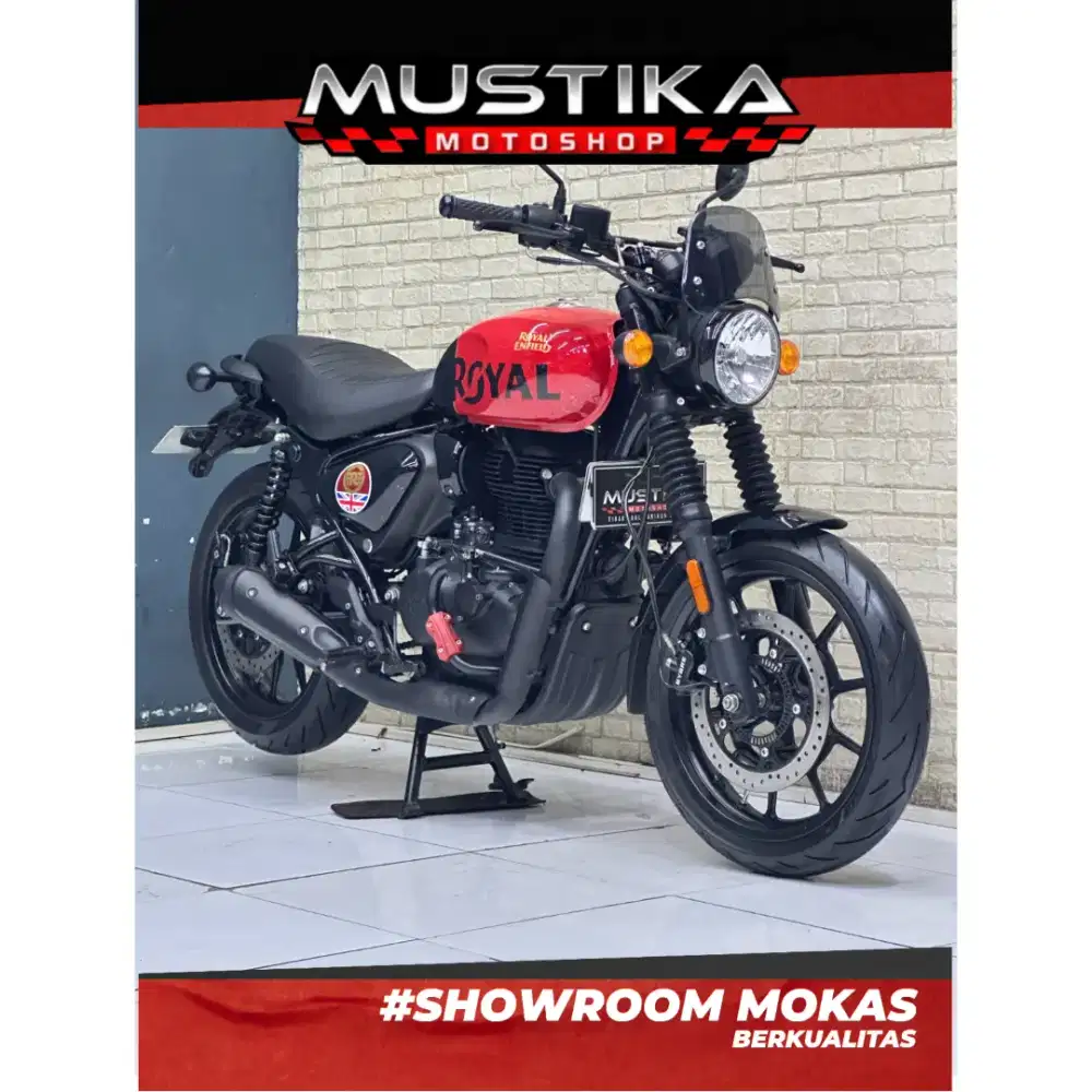 Odo 5rb Simpenan!!Royal Enfield Hunter 350Cc 2022 Plat H Mulus-Mustika