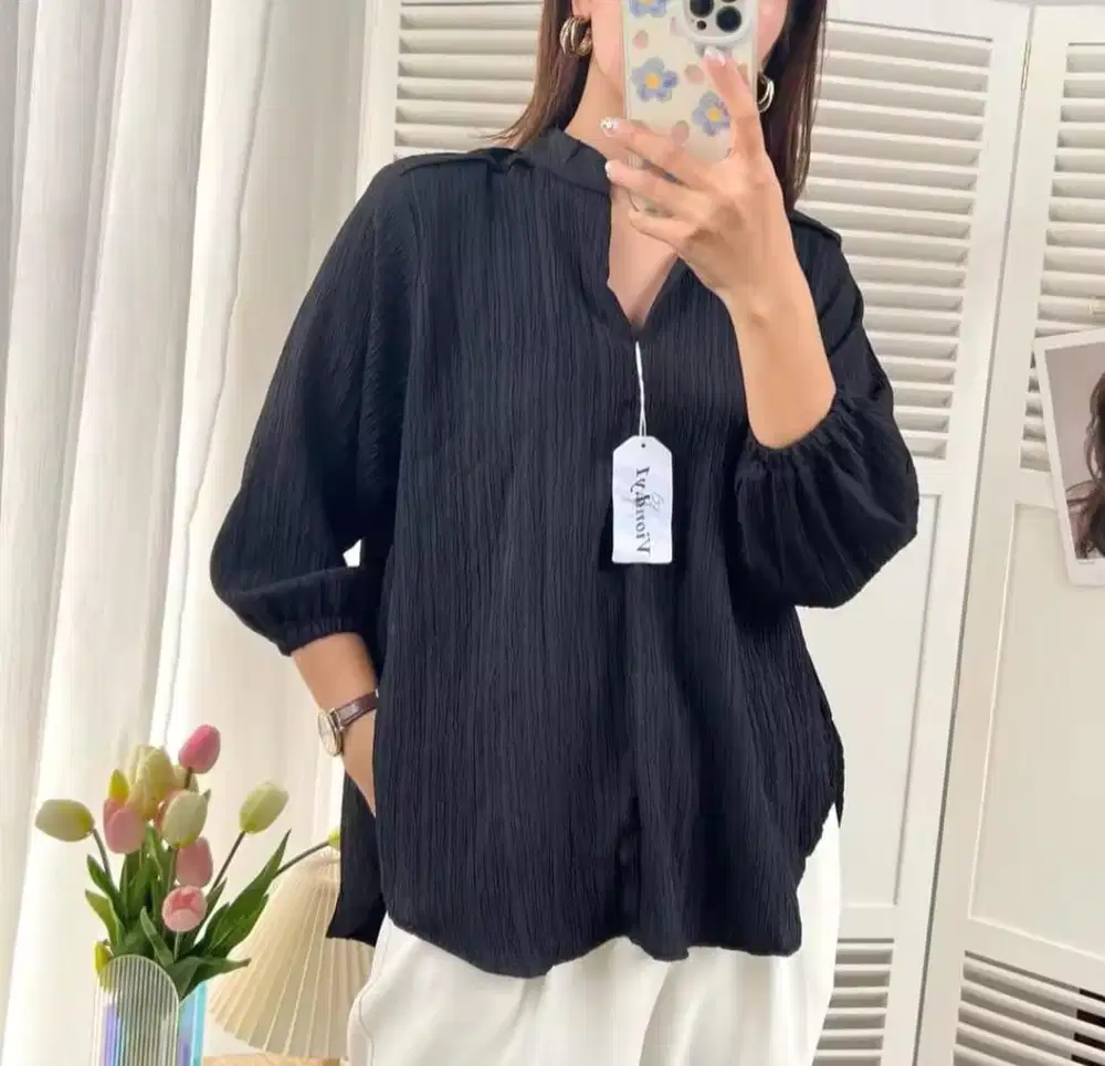 Atasan Wanita Blouse Kemeja