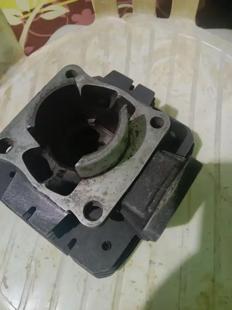 Blok motor yamaha rx king copotan ori YP1 OS150 blon OB