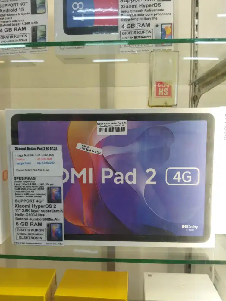 REDMI PAD 2 4G 6/128 GB