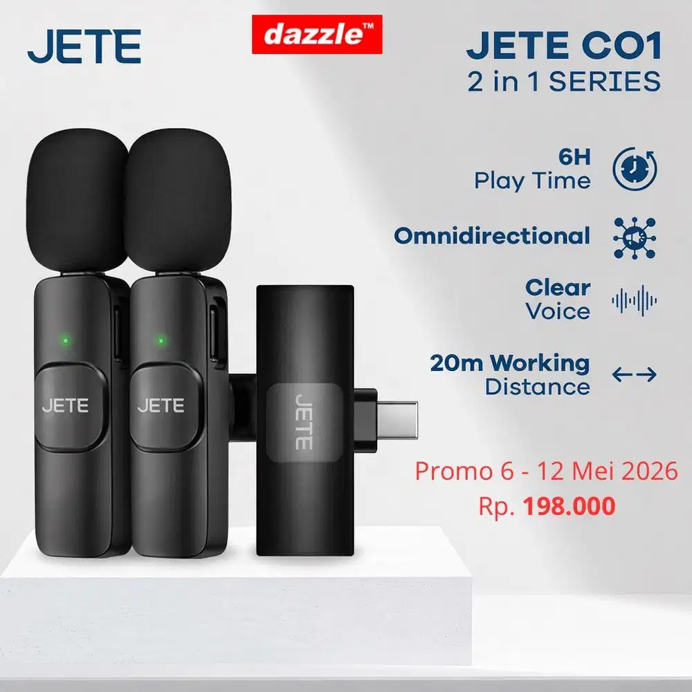 Clip on Jete CO1 2 in 1