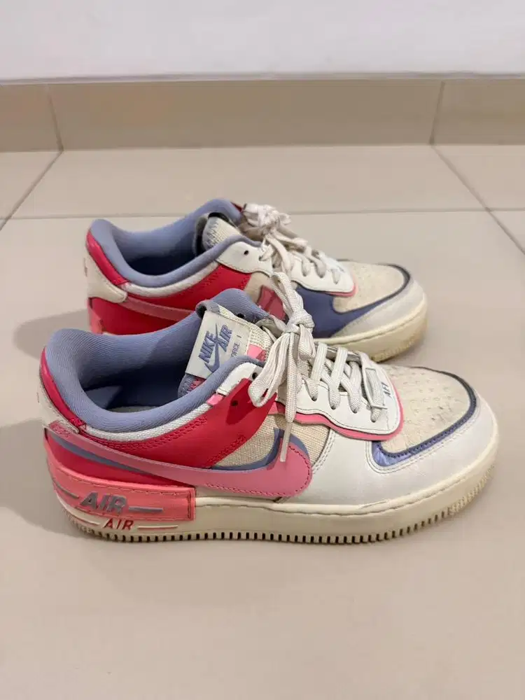 Sepatu NIKE ORI Air Force 1 Shadow Coral