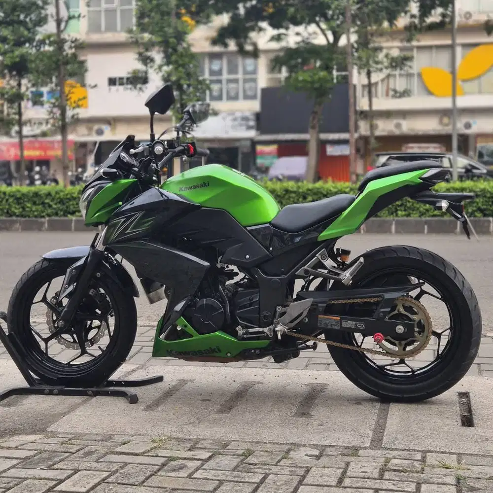 KAWASAKI Z250 FI 2016 HIJAU KM 17K PAJAK PANJANG LIKE NEW