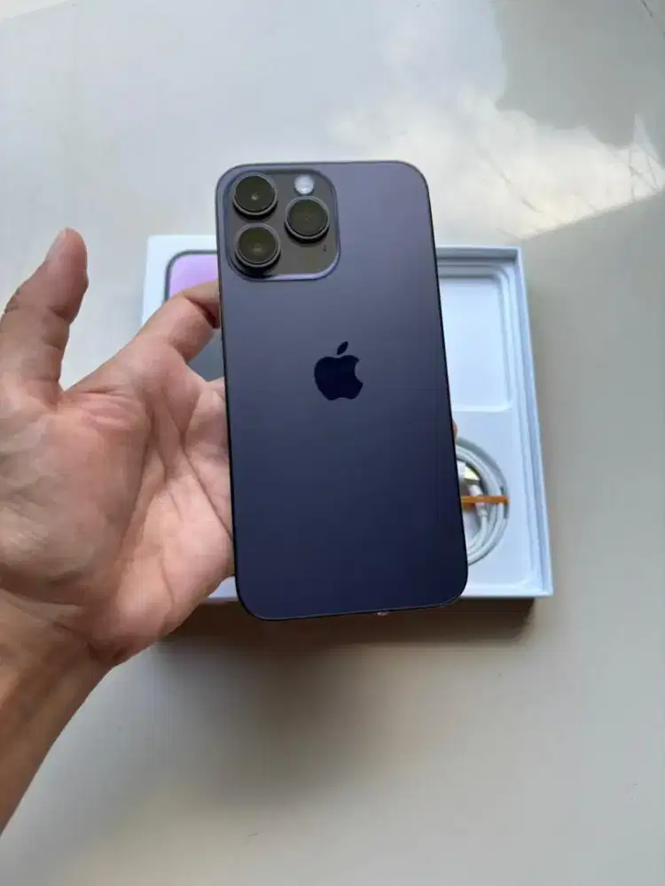 iPhone 14 Pro Max 128GB Deep Purple Inter All Operator - second