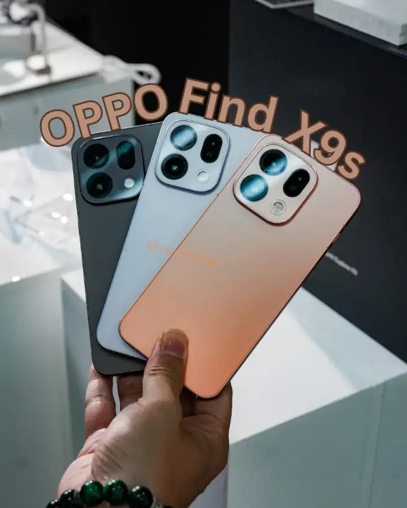 Oppo Find X9s 12/512GB Cicilan Kartu Kredit 0% Disk Hingga 1,5jt