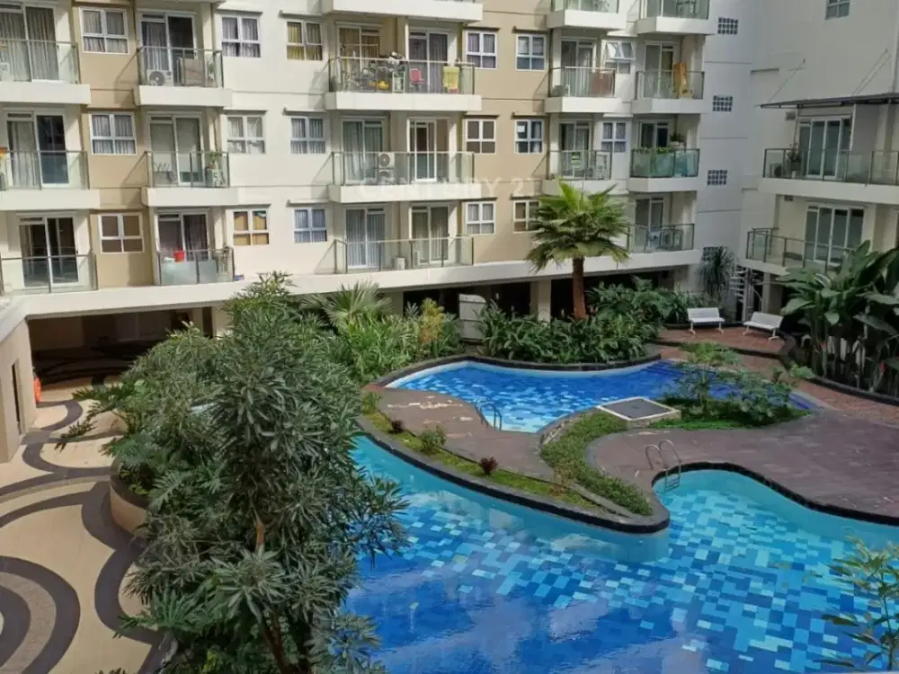 Terbaik Apartment Gateway Pasteur 1 BR Lantai Bawah View Kolam R