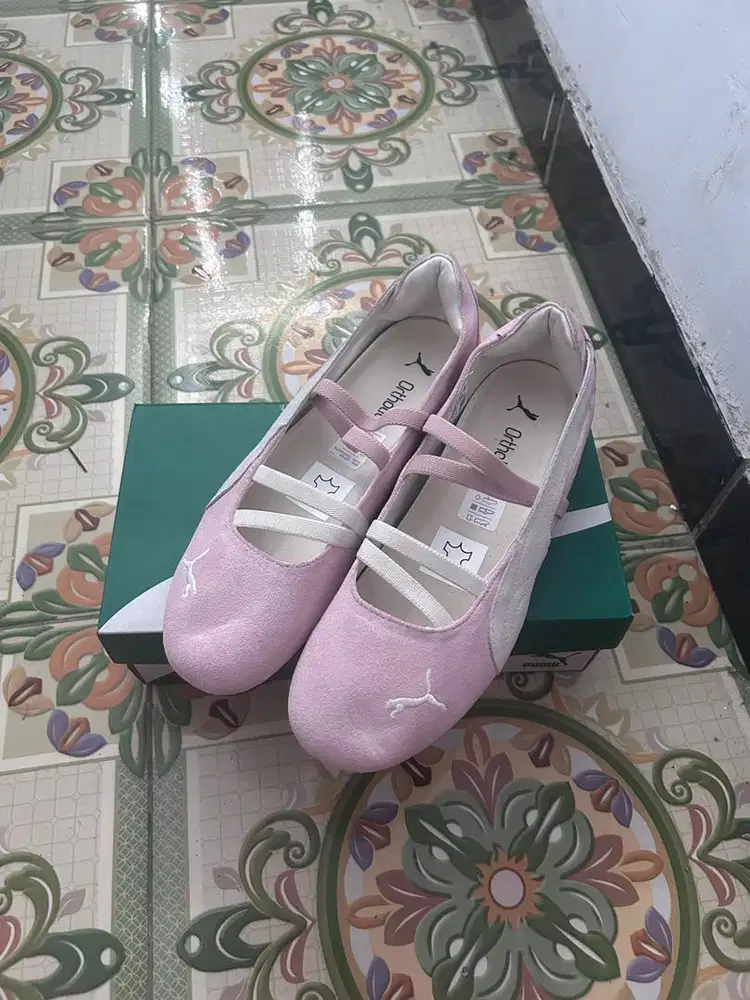 Puma Speedcat Ballet Pink BNIB Original Size 40.5 Fullset Like New