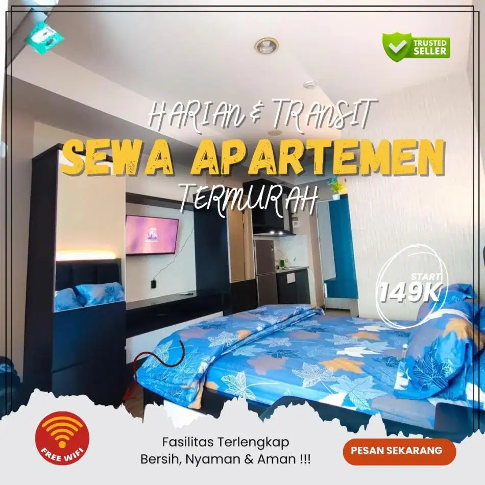 Disewakan Harian/Transit Apartemen EMERALD BINTARO Tangerang Termurah
