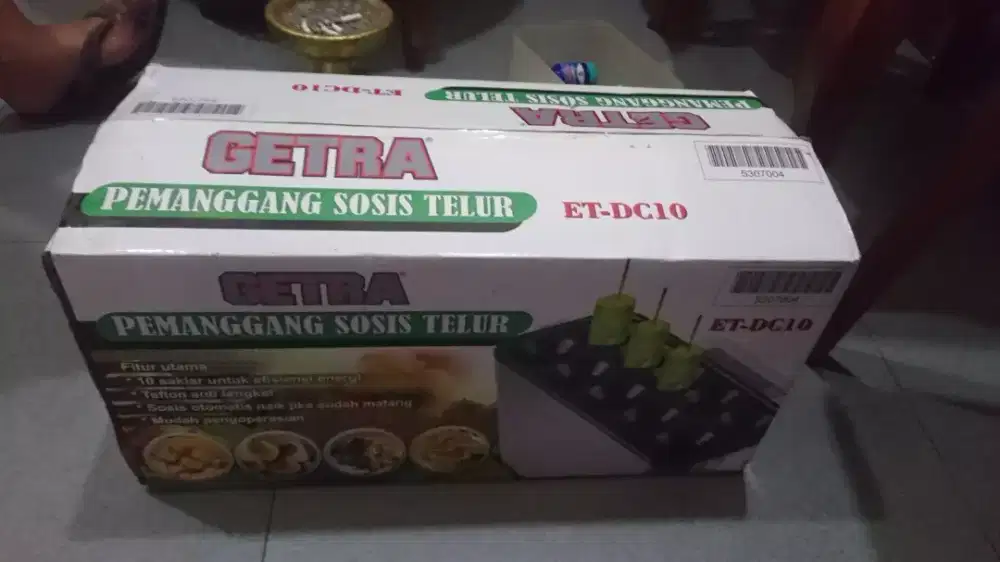 Pemanggang sosis telur Getra ET-DC10