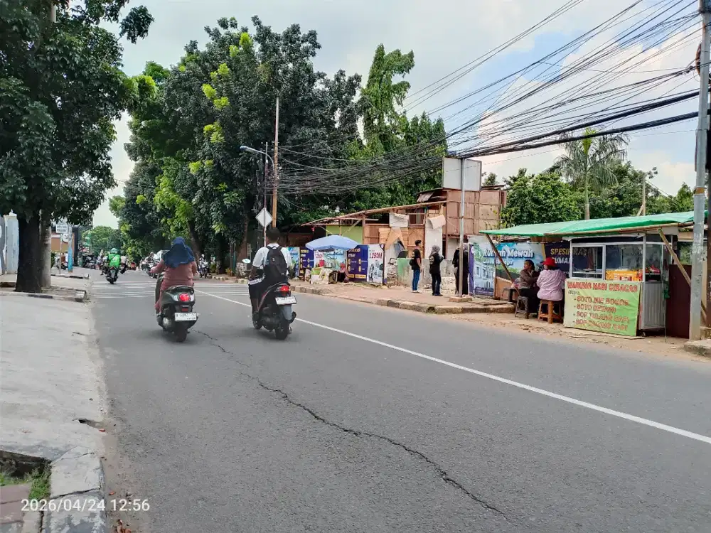 kavling Siap Bangun - pinggir Jalan Raya Ciracas Jakarta Timur